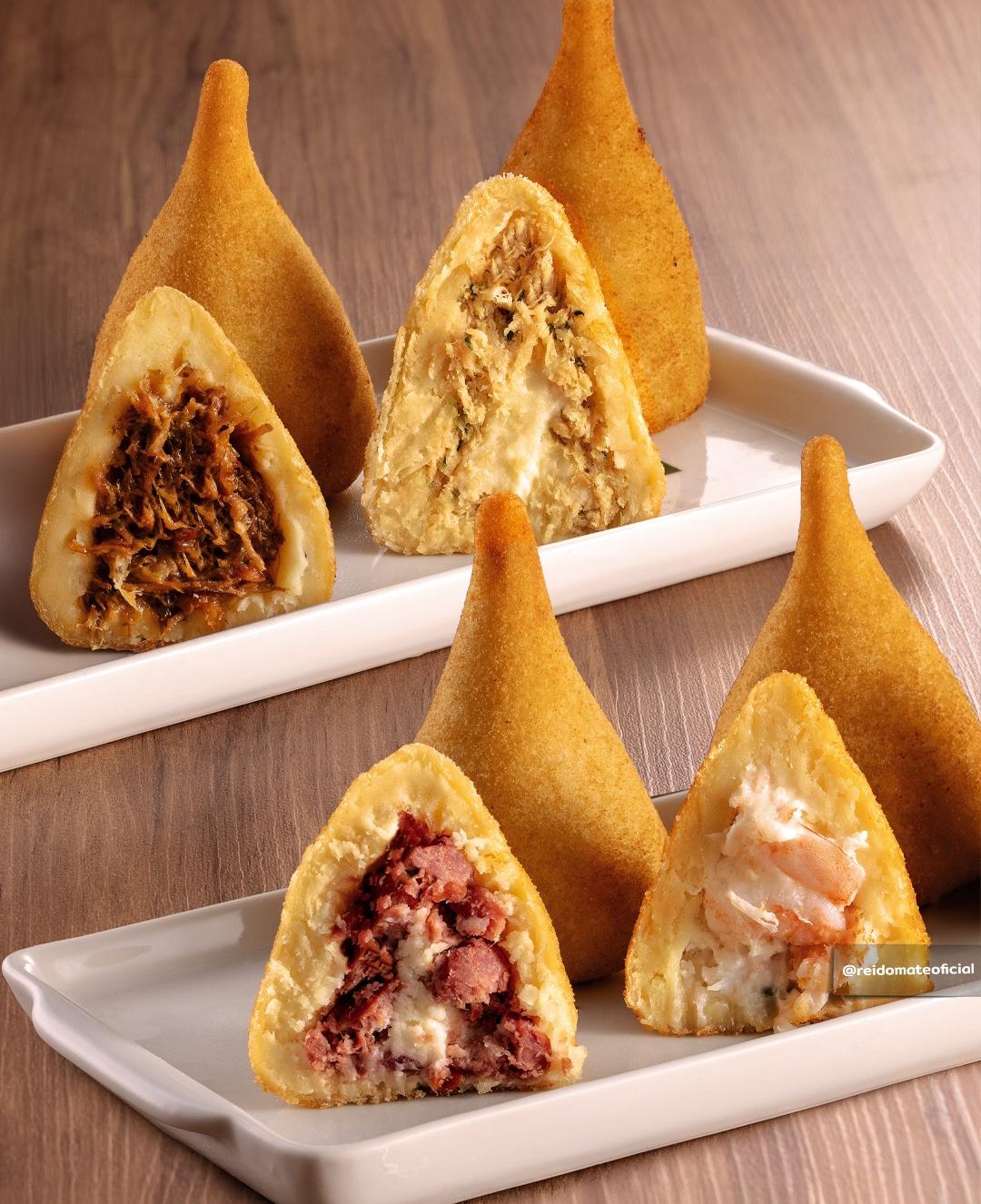 Variedade de Coxinhas